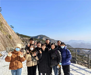 迎新年，南京麻豆影视的安徽明堂山团建活动圆满结束